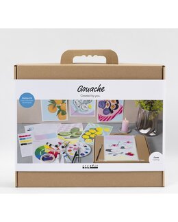Start DIY Kit Gouache Målningar