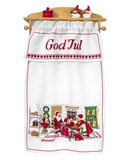 Broderikit Paradhandduk Bestyr i köket