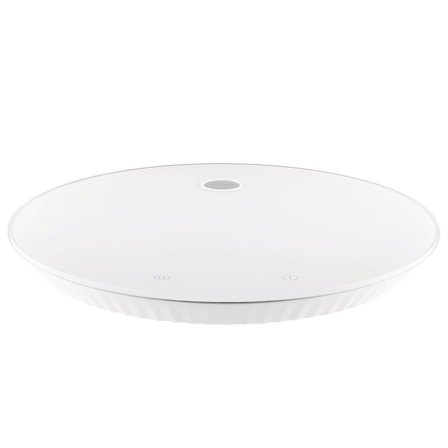 Alessi Plissé kjøkkenvekt, hvit