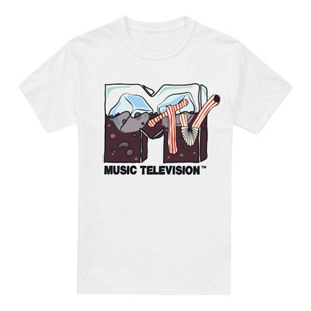 MTV Herr Soda On Ice T-Shirt XL Vit