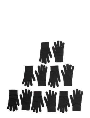Gloves Magic Color 6 P Accessories Gloves & Mittens Gloves Svart Lindex*Betinget Tilbud