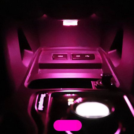 Mini Bil LED Touch Switch Lampa Auto Trådlös Ambient Lampa Bärbar Nattläsningslampa Biltak Lampa Bil Interiör Lampa 1/2st - Dekorativa Lampor &am