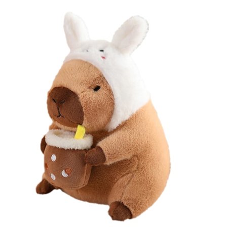 30cm/40cm Capybara plysjleker Barn stygge og søte utstoppede dukker Klem pute med avtagbart hodetrekk