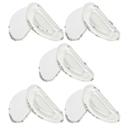 Självhäftande Halkskydd Näskuddar Mjuka Silikon Genomskinliga Näskuddar För Glasögon