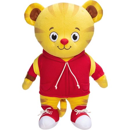 Ny Daniel Tiger plysj tilbake til skolen funksjonell plysj med Tigey og ryggsekk med