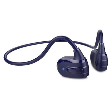 Öppna Hörlurar Inbyggd Stereo Ultralätt Bluetooth Blå