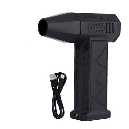 X3 Opgraderet Kraftig Turboventilator, 130000 RPM Bærbar Mi Jet Blæser Hastighedsjustering Trådløs Turbodrevet Jetventilator