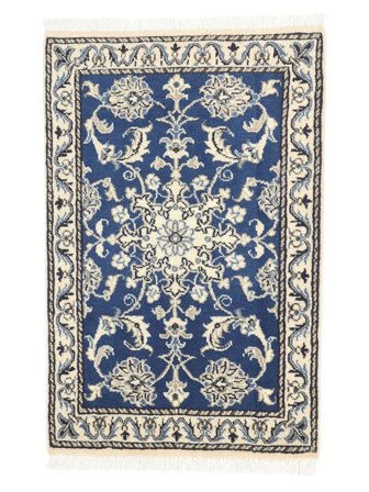 Oriental Nain Rug 57X87 Dark Grey/Dark Blue Wool, Persia