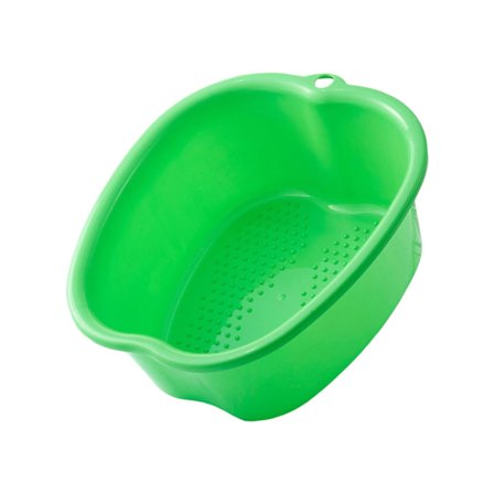 Stor Fodblødningsbalje i Plastik, Fodbad Spa Oplevelse, Komfortabel Massagebalje med Massagebump Design, Sikker & Holdbar Fodblødningsbalje til 