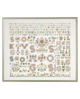 Broderikit Tavla Gammaldags Namnduk - Permin