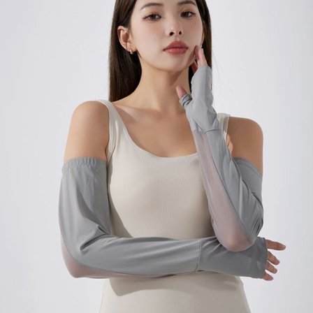 IC Lös solskyddsärmar för kvinnor utomhus cykling solskydd andas