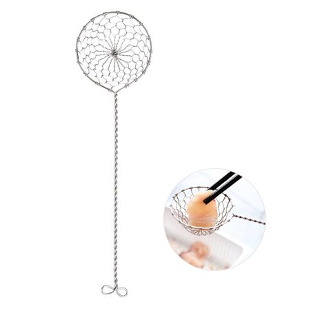 Fondue-siivilä Ruostumaton teräs Fondue-siivilä Pitkällä kahvalla Keittiösiivilä