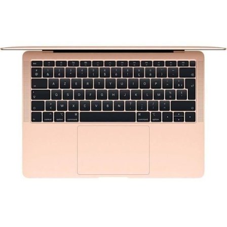 MacBook Air 13" i5 1,6 Ghz 16 Gt RAM 512 Gt SSD Gold (2019) - Kunnostettu - Hyvä kunto - Refurbished Grade C