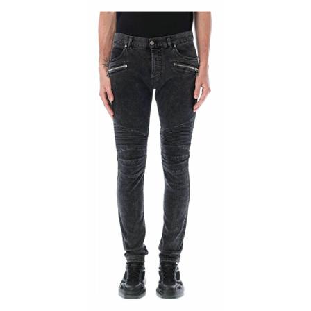 Balmain Skinny Jeans svart, Herr, Herr, Storlek: W32