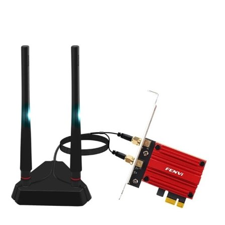 WiFi adapter WiFi Tri Band Bluetooth Spil Rød Trådløst Netværk kort