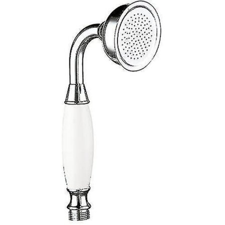 Messing Bruseshower Hoved Traditionel Viktoriansk Håndbrusespray Krom Poleret