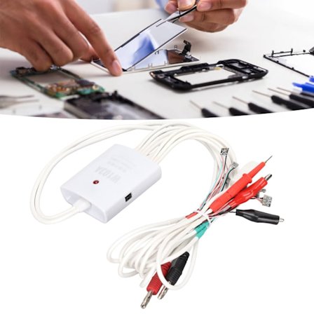 Telefon Strömkontrollkabel för iPhone 6-12 Pro Max Mobiltelefoner DC Strömkälla Testkabel