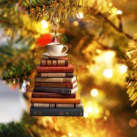 XUNRYAN Akryl Julevindu Hengende Dekor, 3.9in Farget Fødselsdekorasjoner Bil Utendørs Hage for Thanksgiving Gave[D]