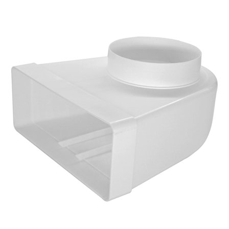 Europlast Albue med diameter 220x90mm Ø125mm