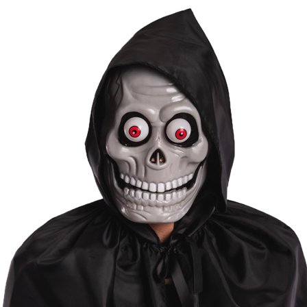 Dödskallemask med Utstrickande Ögon