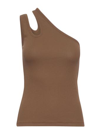 Toya Top T-shirts & Tops Sleeveless Brun REMAIN Birger Christensen