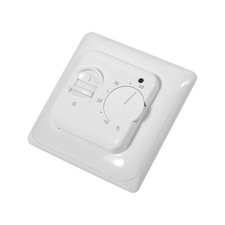 Manuell termostat for oppvarming, ikke programmerbar, for romgulv, klimaanlegg, mekanisk temperaturkontrollbryter