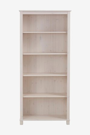 Loft24 - Kirjahylly Korkea Pivo - Valkoinen - Kirjahyllyt - - Homeroom