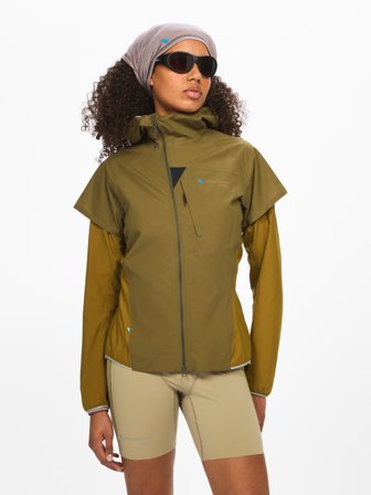 Klättermusen Vidre Hood Jacket Women's's - Olive - Women's - M