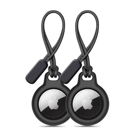 Tech-Protect Apple AirTag 2-PACK Hållare Rough Chain Svart