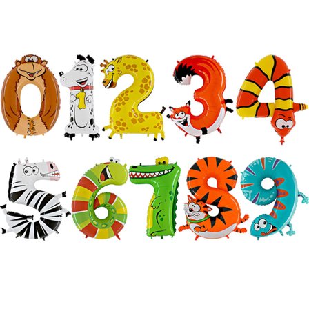 Talballon Jungle Dyr