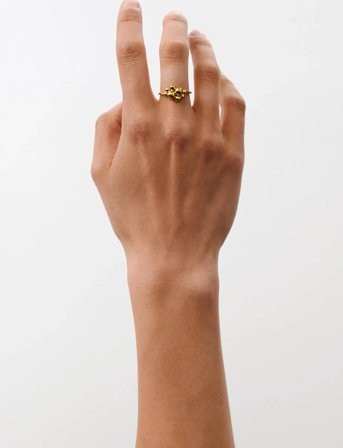 Pernille Corydon Pebble Ring - Gold - 54