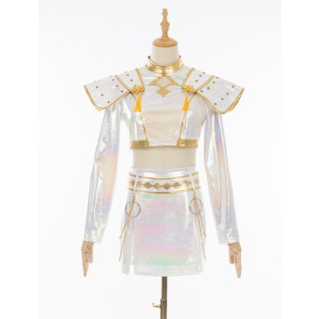 K-Pop Demon Hunter Cosplay Kostume | Rumi Mira Zoe Fuld Outfit*Zoe (kjole + nederdel)*110