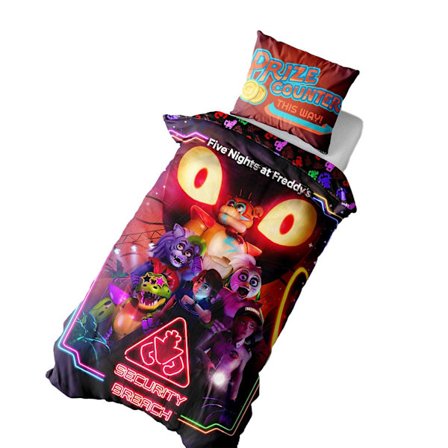 Five Nights At Freddys Security Breach Vändbart Påslakanset Enkelt