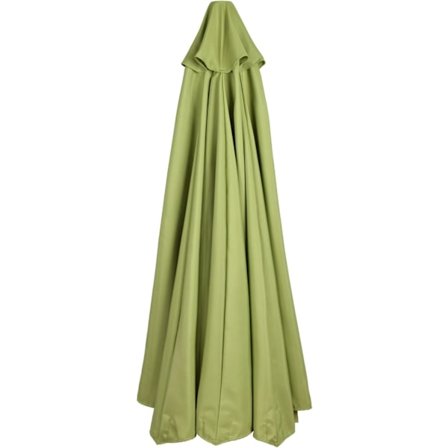 Uteparaply erstatning baldakin, markedsparasoll topp, utendørs bordparaply baldakin for 8/6 ribber, bare baldakin (8 spiler)