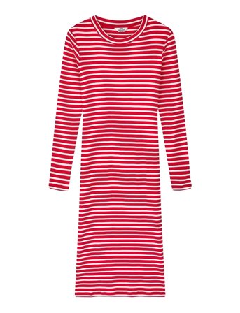 Mads Nørgaard | 2X2 Cotton Stripe Duba Dress | M