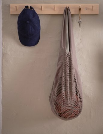 The Organic Company Net Shoulder Bag - Grey - ONE SIZE