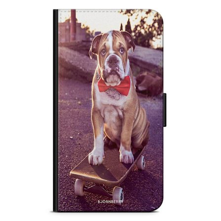 Bjornberry Fodral iPhone SE (2020) - Bulldog skateboard