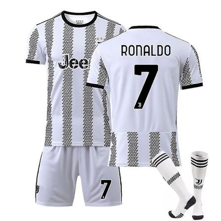 RONALDO #7 22-23 Juventus hjemmefotballtrening i draktdrakt