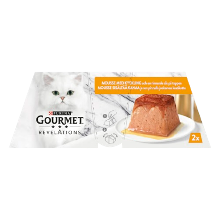 Purina Gourmet Gold - Revelations med kylling 2x57g - Katt - Kattefôr & kattemat - Våtfôr og våtmat - ZOO.no