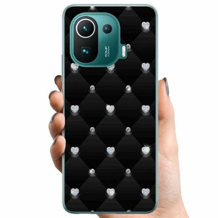 Xiaomi Mi 11 Pro Tpu Mobilskal Diamant Hjärta