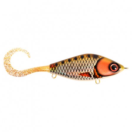 Guppie, 13,5cm, 120g - Golden Ridgenback - Gold Glitter