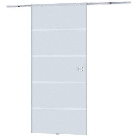 Rootz glasdør - skydedør - glasskydedør - 900 X 2050 mm