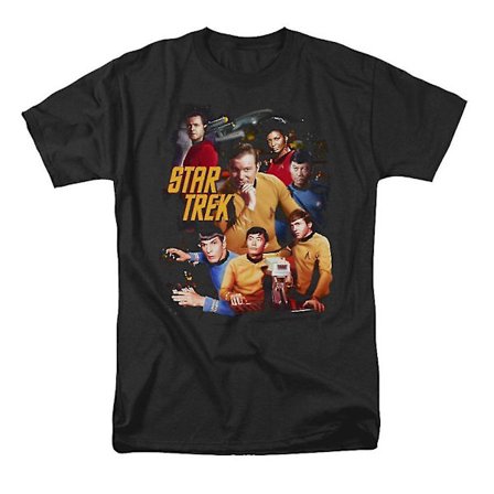 Star Trek At The Controls T-shirt