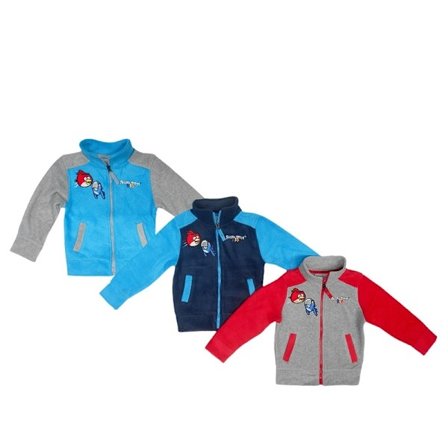 Fleecejacka Mörkblå storlek 98-104 - Angry Birds