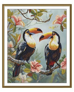 Stickpackung Bild Tropische Welt - Nova Sloboda