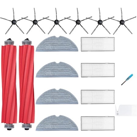 INF Tarvikkeet 18 osaa Roborock S7/S7 Plus/S7 MaxV/S7 MaxV Ultra