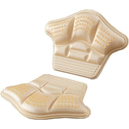 5 par hælpuder til hæle - Genanvendelige hæleindlæg - Fortykkede anti-slid indlægssåler