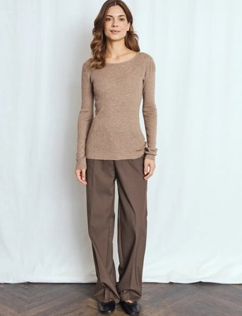 Bruun & Stengade Bs Asdis Regular Fit Knitwear - Beige - XL