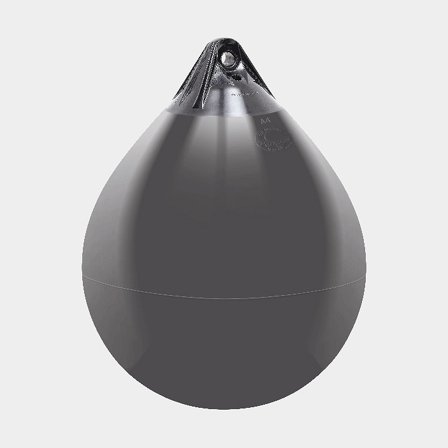 Kogelfender Polyform A5, Ø71 cm, grijs met grijze top