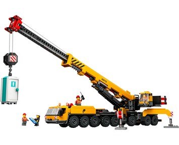 LEGO City Gul mobil byggkran 60409